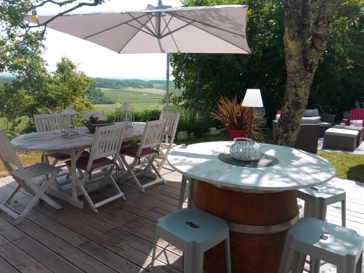 Bed and Breakfast Coeur De Vigne A Colombier 24560 Issigeac Exteriér fotografie
